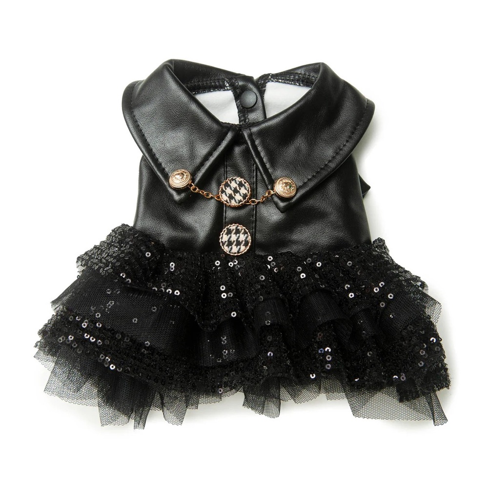 Fur Baby Couture Posh Puppy Rockstar Dress Sz X-Small